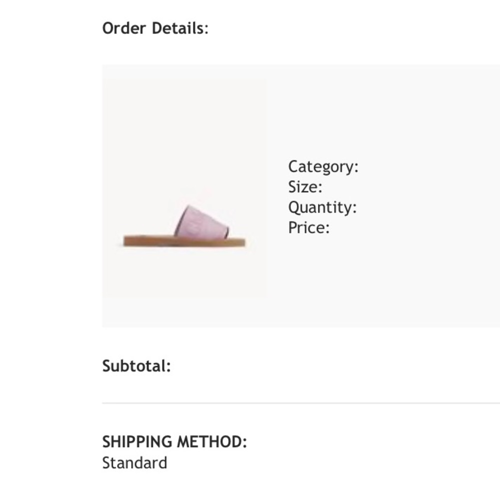 Chloe sandals